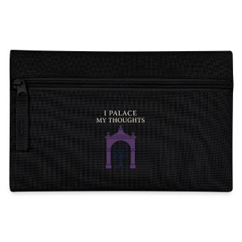 Memory Athlete Mnemonic Brain Training Mental - Pencil Case - black - Front