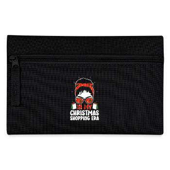 Le dicton de Noël à l’époque de mes achats de Noël - Trousse - noir - Devant
