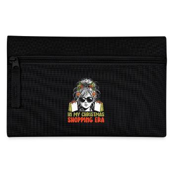 Le dicton de Noël à l’époque de mes achats de Noël - Trousse - noir - Devant