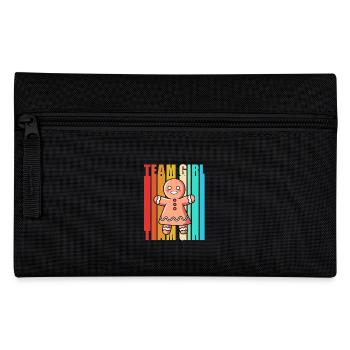 Team Girl Christmas - Pencil Case - black - Front