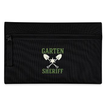 Tenue de jardinier drôle de shérif de jardin - Trousse - noir - Devant
