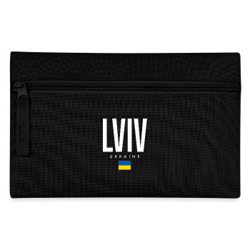 Lwiw Ukraine - Federtasche - Schwarz - Vorne