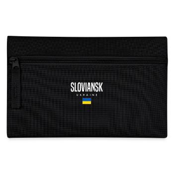 Sloviansk Ukraine - Pencil Case - black - Front