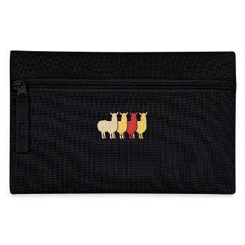 Alpaka Fan ALPAKA Fanartikel Lama Lustiges - Federtasche - Schwarz - Vorne