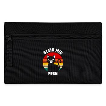 Mallorca BLEIB MIR FERN Anti Flirt Lustiges - Federtasche - Schwarz - Vorne