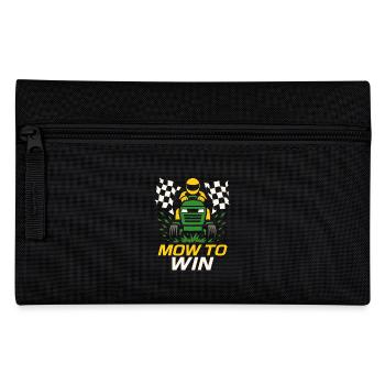 Lawn Mower Racing Lawn Mower Racing Lawn Mower - Pencil Case - black - Front