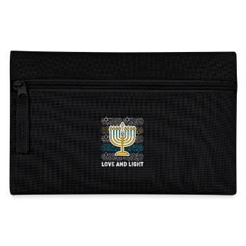 Hanukkah Chanukkah Hanukah - Federtasche - Schwarz - Vorne