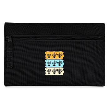 Hanukah Hanukkah Chanukkah - Federtasche - Schwarz - Vorne