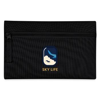 Flight Attendant Cabin Crew Life Aviation - Pencil Case - black - Front