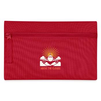 Flight Attendant Cabin Crew Life Aviation - Pencil Case - red - Front