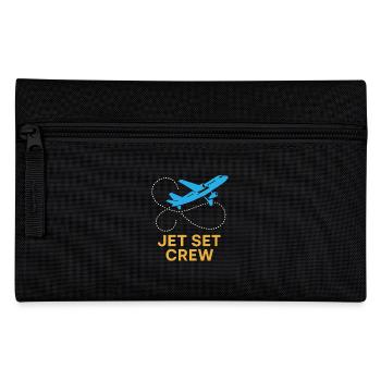Flight Attendant Cabin Crew Life Aviation - Pencil Case - black - Front
