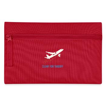 Flight Attendant Cabin Crew Life Aviation - Pencil Case - red - Front