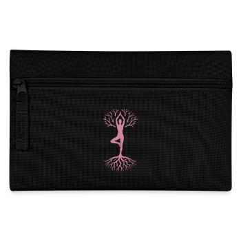 Mindfulness Affirmation Emotional Resilience Yoga - Pencil Case - black - Front