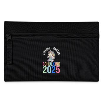 Kita Abschied Erste Klasse Einschulung 2025 - Federtasche - Schwarz - Vorne