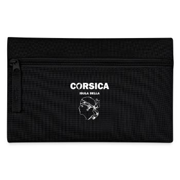 Corsica Isula Bella Corse Pirate France - Federtasche - Schwarz - Vorne