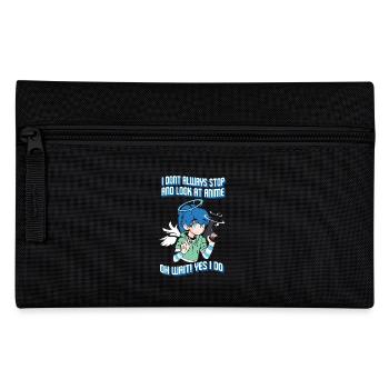 Anime Manga Otaku Kawaii Japan Cosplay Comic - Federtasche - Schwarz - Vorne