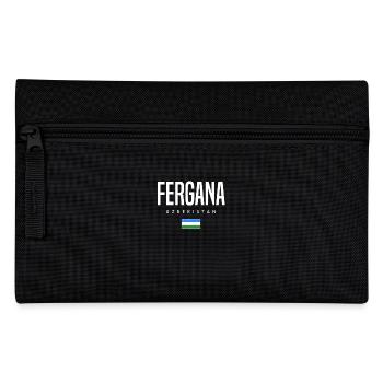 Fergana Usbekistan - Federtasche - Schwarz - Vorne