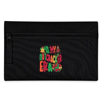 Weihnachten Xmas Spruch In My Nutcracker Era - Federtasche - Schwarz - Vorne
