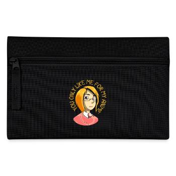 Anime Manga Otaku Kawaii Japan Cosplay Comic - Federtasche - Schwarz - Vorne