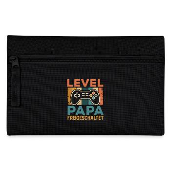 Bald Papa LEVEL PAPAFREIGESCHALTET LUSTIG - Federtasche - Schwarz - Vorne