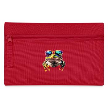 Grenouille Petit Crapaud Grenouille Grenouille Prince Grenouilles - Trousse - rouge - Devant