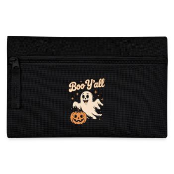 Boo Y tous Halloween Drôle Fantôme - Trousse - noir - Devant