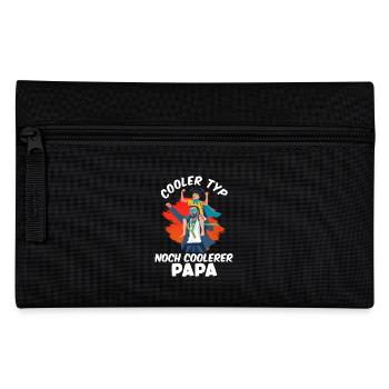 Werdender Vater COOLER TYP COOLERER PAPA - Federtasche - Schwarz - Vorne