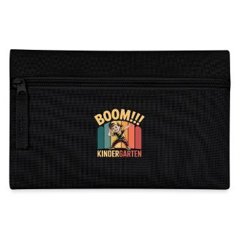 Funny Kindergarten Dab Design for Kids - Pencil Case - black - Front