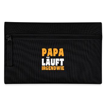 Father Team Dad - Pencil Case - black - Front
