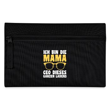 Mother Team Mom - Pencil Case - black - Front