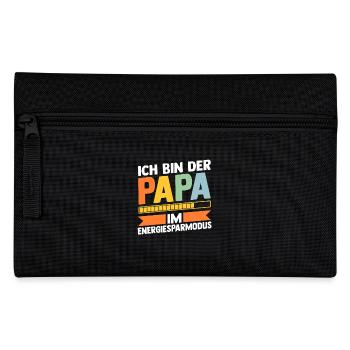 Father Team Dad - Pencil Case - black - Front