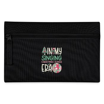 Noël de Weihnachten à l’époque des chansons de Noël chantantes - Trousse - noir - Devant