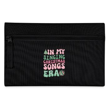 Weihnachten Xmas In My Singing Christmas Songs Era - Pencil Case - black - Front