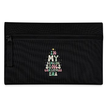 Weihnachten Xmas In My Singing Christmas Songs Era - Pencil Case - black - Front