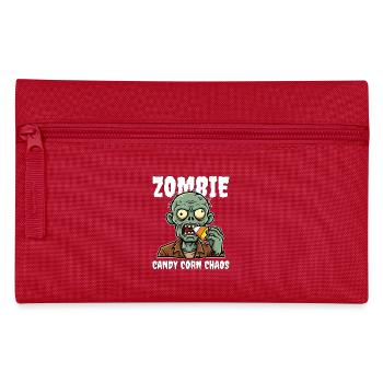 ZOMBIE CANDY CORN CHAOS - ZOMBIE HALLOWEEN - Pencil Case - red - Front