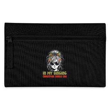 Noël de Weihnachten à l’époque des chansons de Noël chantantes - Trousse - noir - Devant