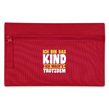 Daughter Son - Pencil Case - red - Front