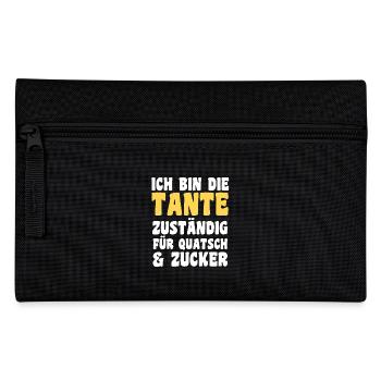 Family motif aunt - Pencil Case - black - Front