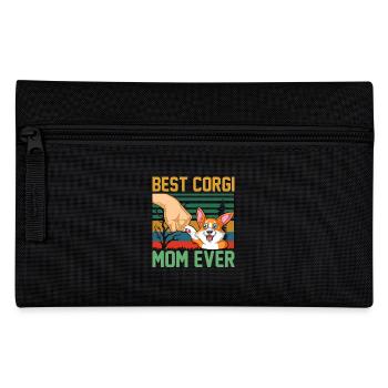Best Corgi Mom Ever – Mother’s Day Special - Pencil Case - black - Front