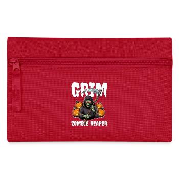 GRIM ZOMBIE REAPER - ZOMBIE HALLOWEEN - Pencil Case - red - Front