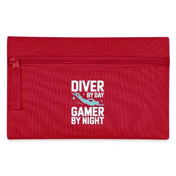 Diving diving board - Pencil Case - red - Front