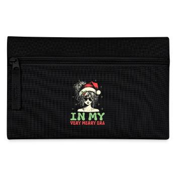 Dicton de Noël dans ma très joyeuse époque - Trousse - noir - Devant