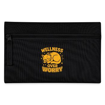 Le bien-être plutôt que l’inquiétude Affirmation de la pleine conscience - Trousse - noir - Devant