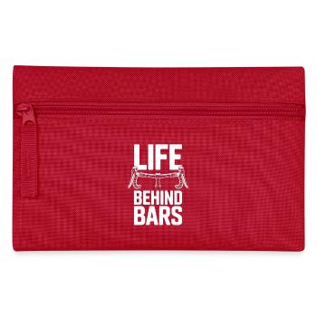 Life Behind Bars Radfahrer Shirt - Federtasche - Rot - Vorne