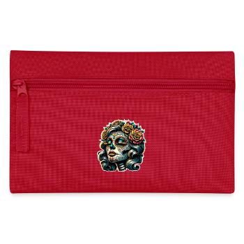 La Catrina - Federtasche - Rot - Vorne