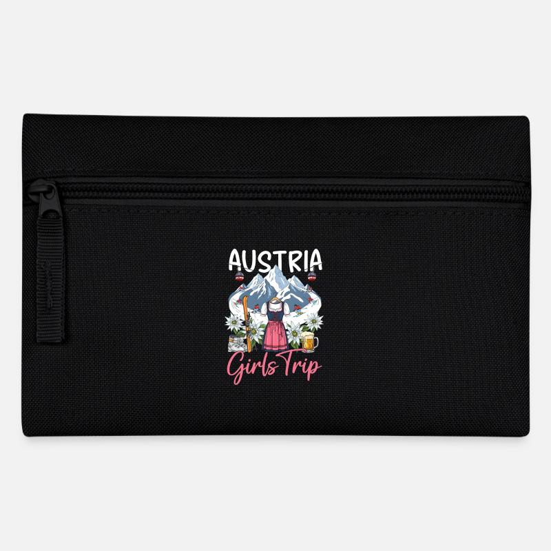 Austria Girls Trip - Pencil Case - black
