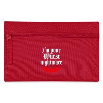 Je suis ton pire cauchemar - Trousse - rouge - Devant