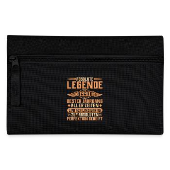 35. Geburtstag - Legende seit 1990 - Federtasche - Schwarz - Vorne