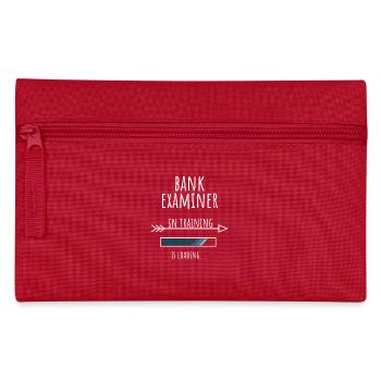 Examinateur de banque Cadeau Profession Formation Examinateur de banque - Trousse - rouge - Devant