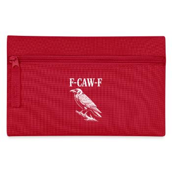 F-Caw-F Meme Crow - Trousse - rouge - Devant